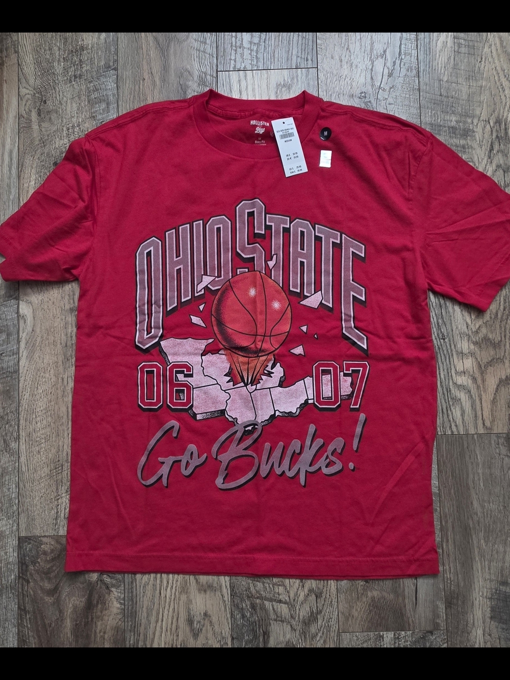 Hollister Ohio State University Tee